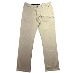 Fox Throttle‎ Regular Tapered Chino Pants Work Utility Casual Mens Sz 34 Grunge